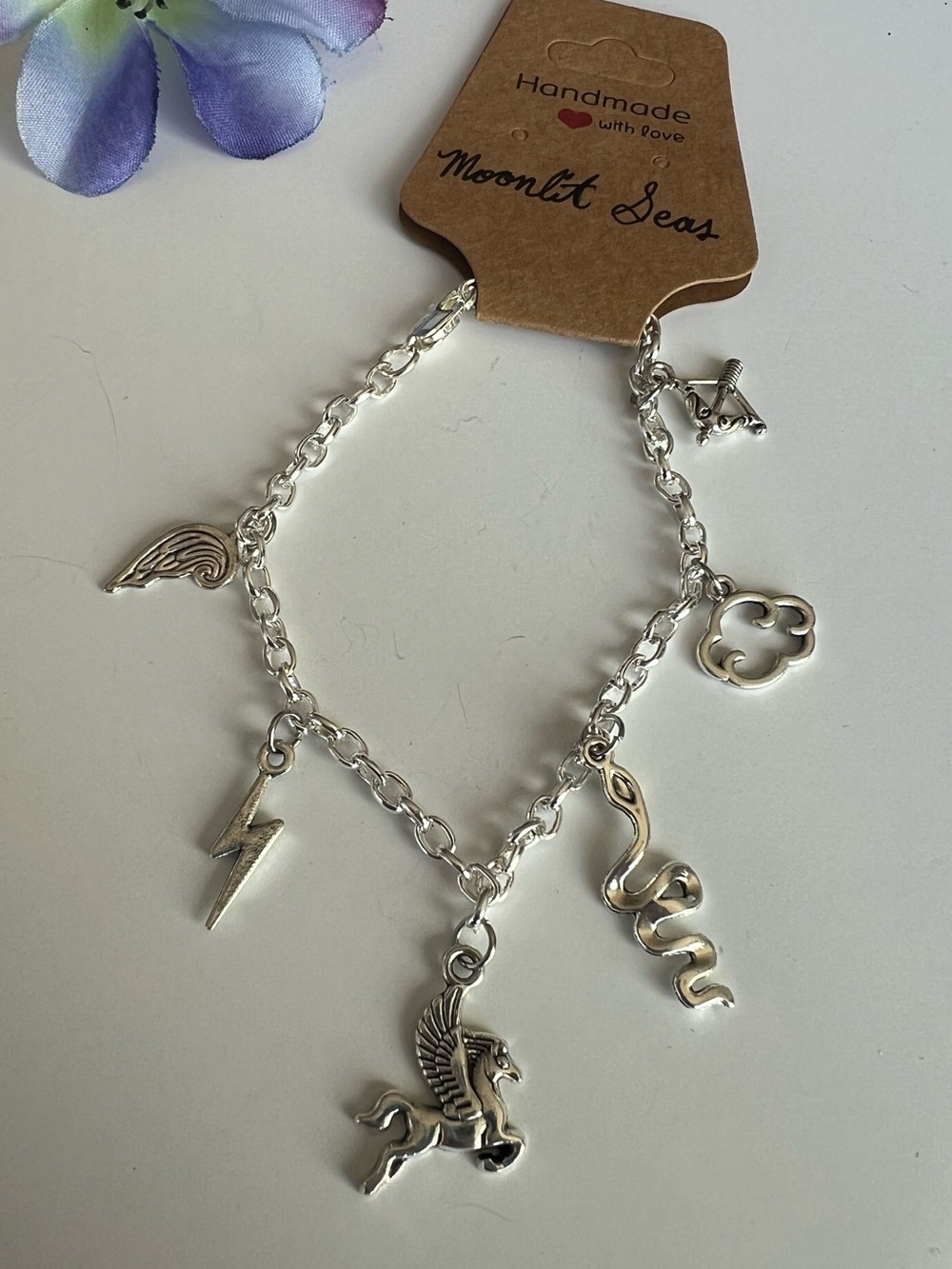 Greek Mythology Inspired Charm Bracelet ⚡️🪽